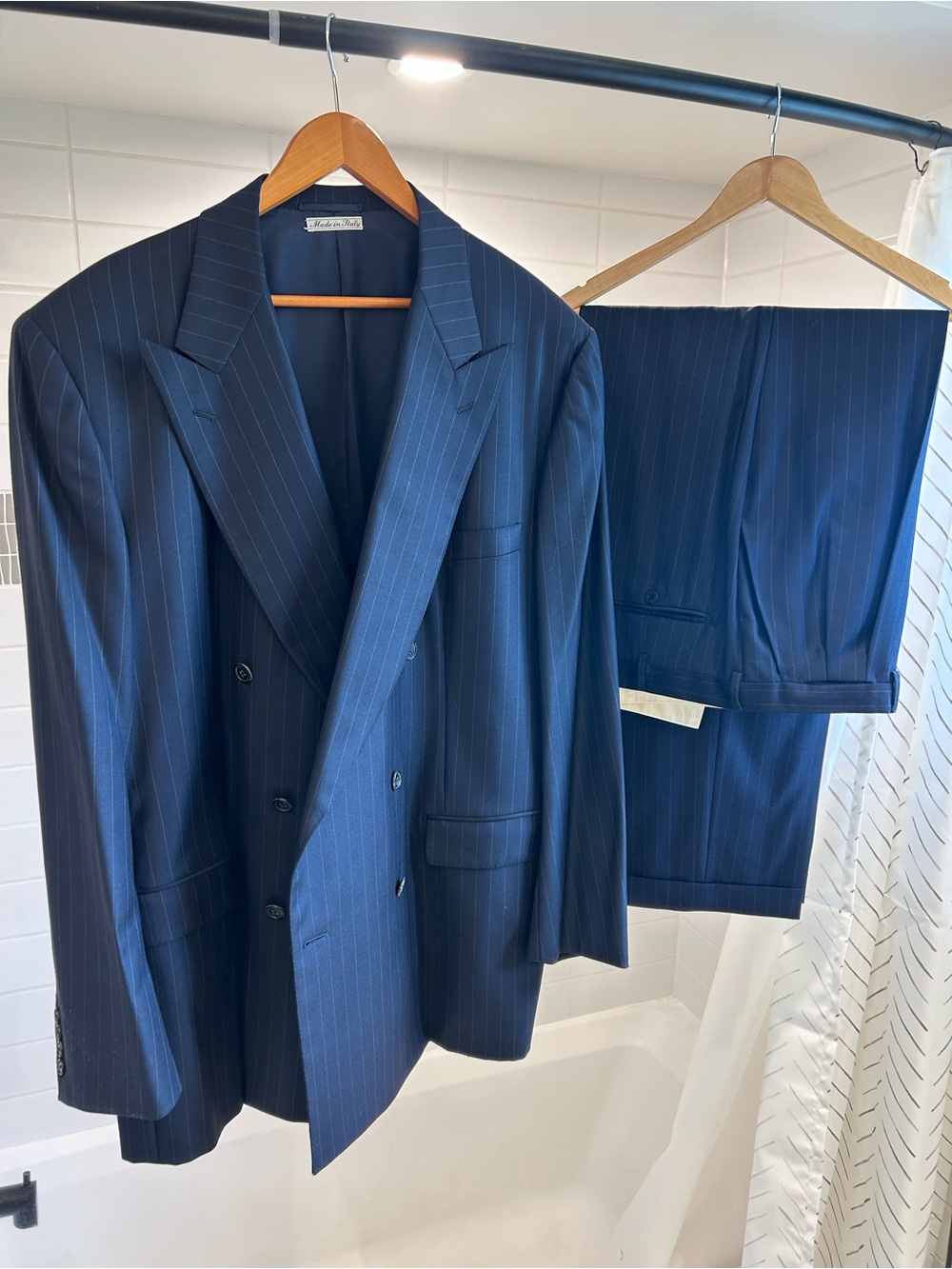 Luxury Italian Double Breasted Suit